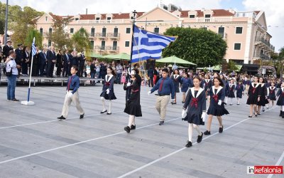 28η Οκτωβρίου – Αργοστόλι: Με λαμπρότητα η παρέλαση για την επέτειο του ‘’ΟΧΙ’’