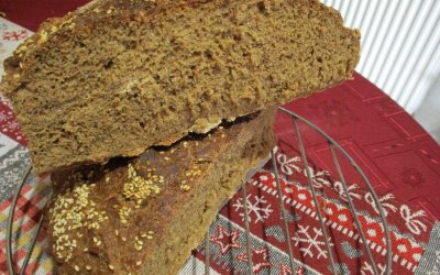 Φανταστικό ψωμάκι στην γάστρα με αλεύρι ολικής άλεσης από την Σία Λαδά