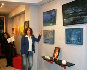 H Παυλίνα Μαυρίδου εκθέτει τα έργα της στην Αίθουσα "Art Koλonaki"