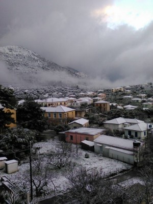 Η Ιθάκη στα λευκά - Υπέροχες εικόνες!