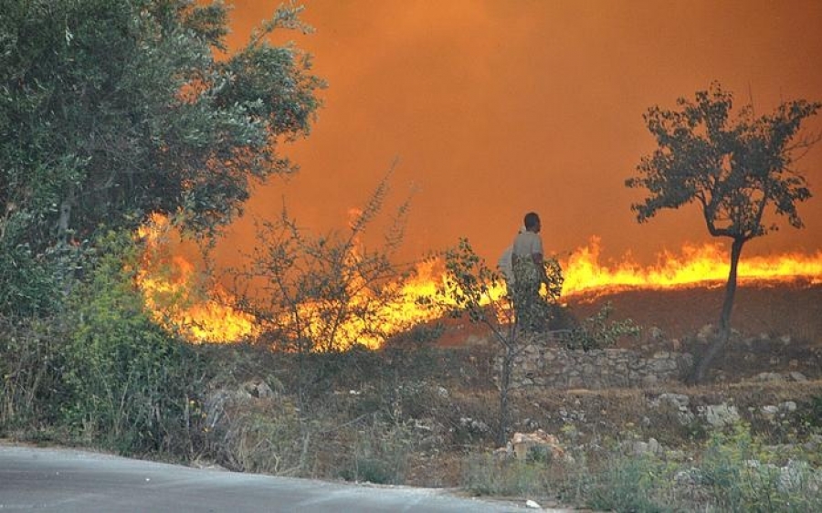 Μάχη με τις φλόγες στη Ζάκυνθο, για 3η μέρα -Απειλήθηκαν οι Μαριές