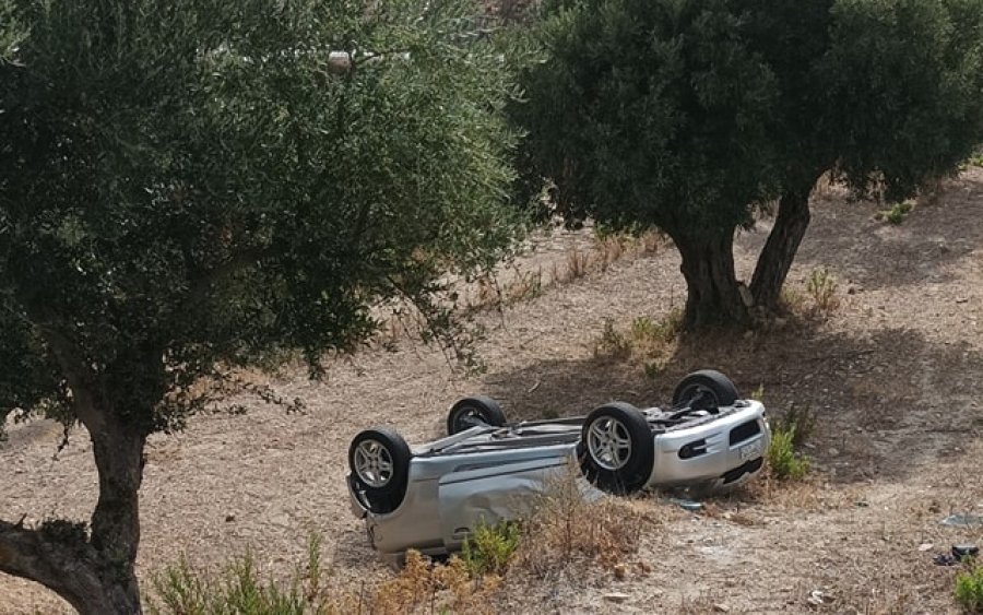 Τροχαίο στα Κουρουπάτα Ληξουρίου (εικόνα)