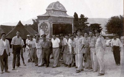 Το πρώτο μετασεισμικό πανηγύρι του Αγίου Γερασίμου στα Ομαλά (εικόνες)