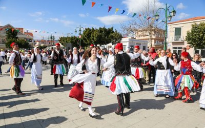 Δυναμική παρουσία από τον ΠΣ &quot;Αετό&quot; Καμιναρατων στις αποκριατικες εκδηλώσεις στο Ληξούρι (εικόνες)