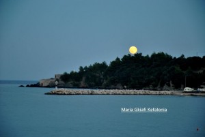 Η πανσέληνος του Σεπτέμβρη από την Κεφαλονιά